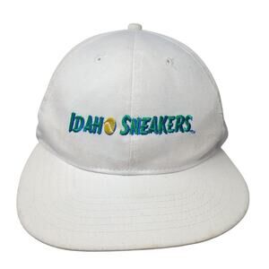 Idaho Sneakers Snapback Hat White One Size Adjustable Embroidered Fantastic